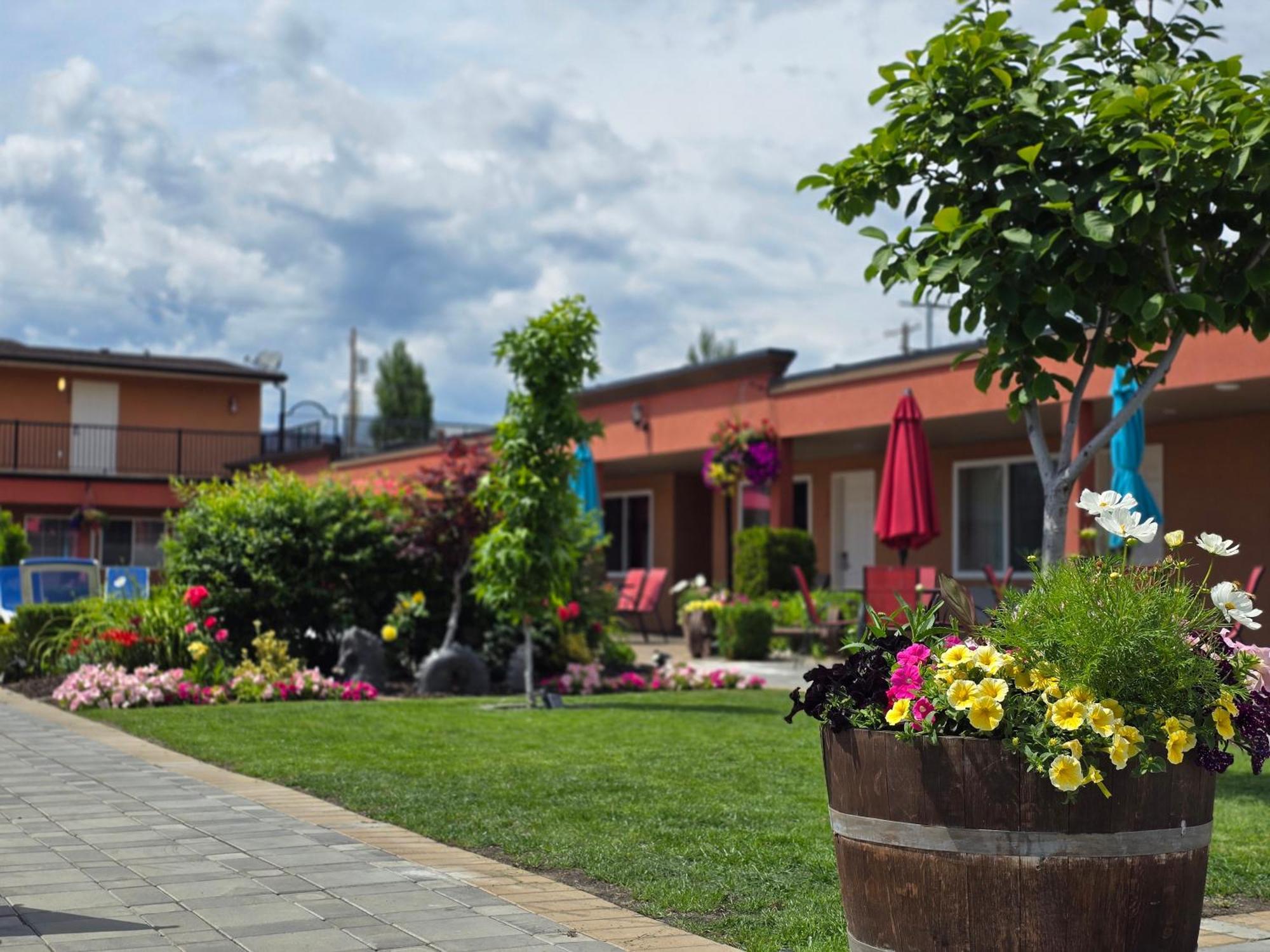 Sahara Courtyard Inn&Suites Osoyoos Bagian luar foto